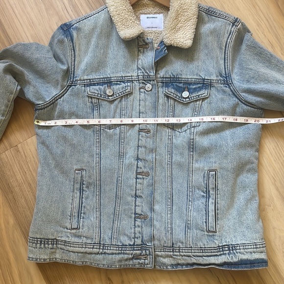 Sherpa lined denim jacket - Picture 6 of 7